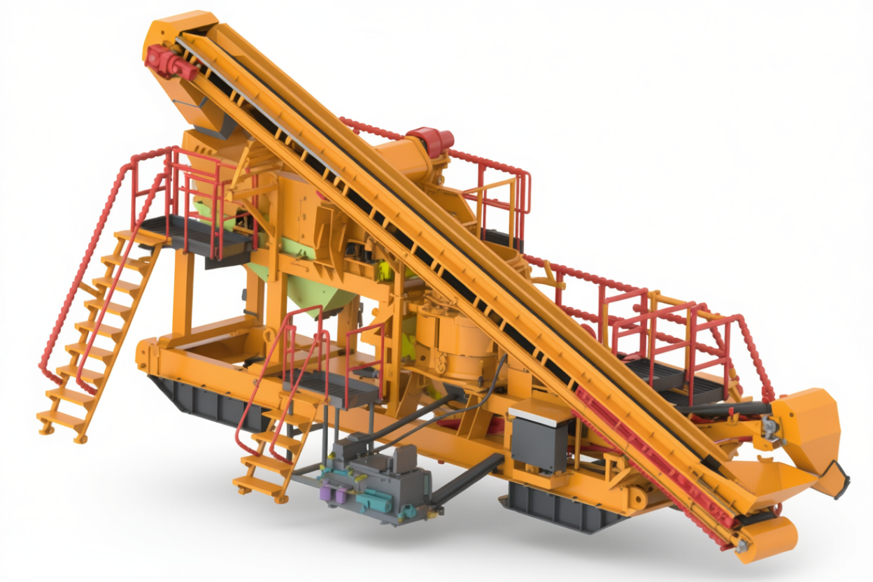 ДРО-822 Агрегат мелкого дробления и сортировки 