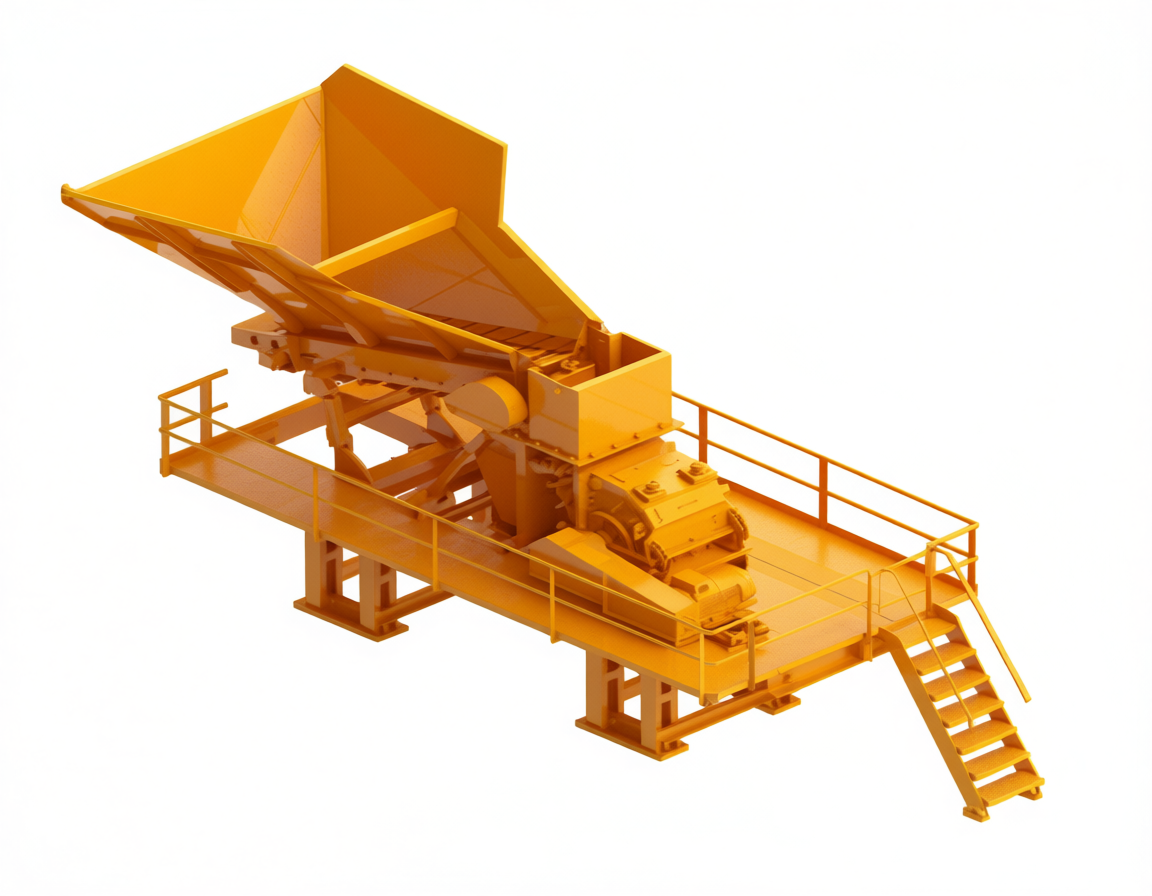 ДРО-824 Агрегат загрузки ,предварительной сортировки ,крупного дробления 